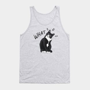 Confused Cat Tank Top